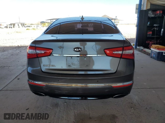 2014 Kia Cadenza Premium with VIN KNALN4D70E5134978, listed as a Copart auction lot 54436805 with 95,925 mi miles and Salvage Title. Bid and sale history available at DreamBid. Image 6.
