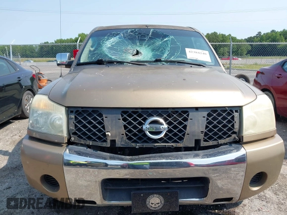 2005 Nissan Titan SE with VIN 1N6AA06A25N504347, listed as a IAAI auction lot 42384240 with 257,729 mi miles and . Bid and sale history available at DreamBid. Image 6.