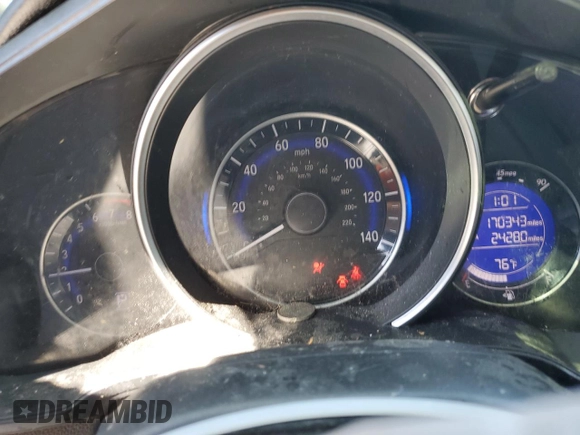 2015 Honda Fit LX with VIN 3HGGK5H56FM723252, listed as a Copart auction lot 48718255 with 170,343 mi miles and Salvage Title. Bid and sale history available at carsss.com. Image 9.