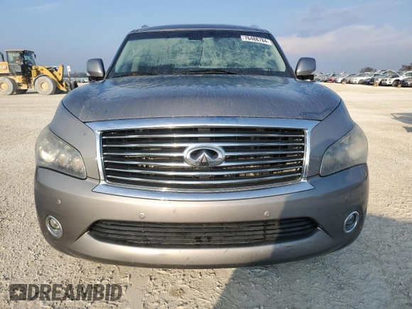 2013 Infiniti QX56 with VIN JN8AZ2NE8D9060432, listed as a Copart auction lot 76488784 with 107,518 mi miles and Non Repairable. Bid and sale history available at carsss.com. Image 5.