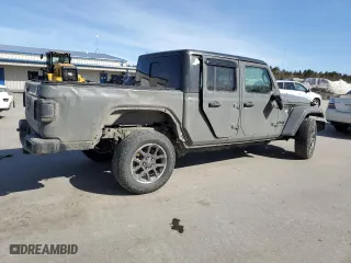 2020 Jeep Gladiator Altitude with VIN 1C6HJTAG6LL217169, listed as a Copart auction lot 47629145 with 43,475 mi miles and Salvage Title. Bid and sale history available at carsss.com. Image 3.