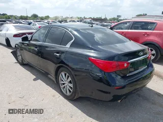 2014 Infiniti Q50 Premium z VIN JN1BV7AP2EM673289, wystawiony jako IAAI lot #42552398 z przebiegiem 172 770 mil mil oraz . Historia ofert i sprzedaży dostępna na DreamBid. Obrazek 3.