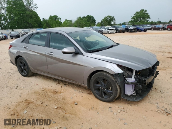 2023 Hyundai Elantra Blue z VIN KMHLM4AJ1PU042885, wystawiony jako Copart lot #53496155 z przebiegiem 68 573 mil mil oraz Szkoda całkowita • Salvage title. Historia ofert i sprzedaży dostępna na DreamBid. Obrazek 4.