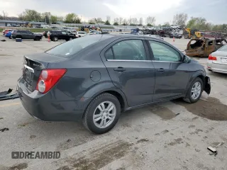 2015 Chevrolet Sonic LT with VIN 1G1JC5SH4F4212292, listed as a Copart auction lot 52339455 with 135,108 mi miles and Salvage Title. Bid and sale history available at DreamBid. Image 3.