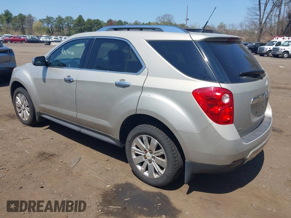 2011 Chevrolet Equinox LTZ with VIN 2CNFLGEC4B6442332, listed as a IAAI auction lot 42124006 with 105,351 mi miles. Bid and sale history available at carsss.com. Image 3.