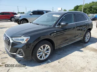 2024 Audi Q3 S line Premium с VIN WA1DECF32R1049532, выставлен на аукционе Copart как лот 58198535 с пробегом 28 771 миль миль и Списание • Salvage title. История ставок и продаж доступна на DreamBid. Изображение 1.