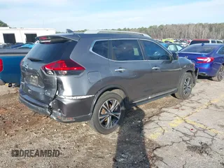 2018 Nissan Rogue S with VIN 5N1AT2MT9JC734272, listed as a IAAI auction lot 41207863 with 96,383 mi miles. Bid and sale history available at carsss.com. Image 4.