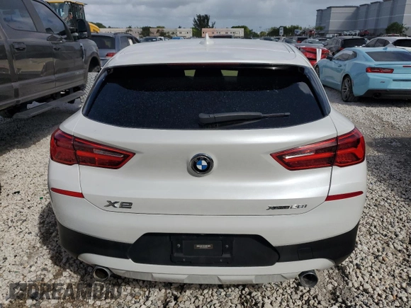 2018 BMW X2 xDrive28i with VIN WBXYJ5C38JEF74486, listed as a Copart auction lot 79035384 with 45,730 mi miles and Salvage Title. Bid and sale history available at carsss.com. Image 6.