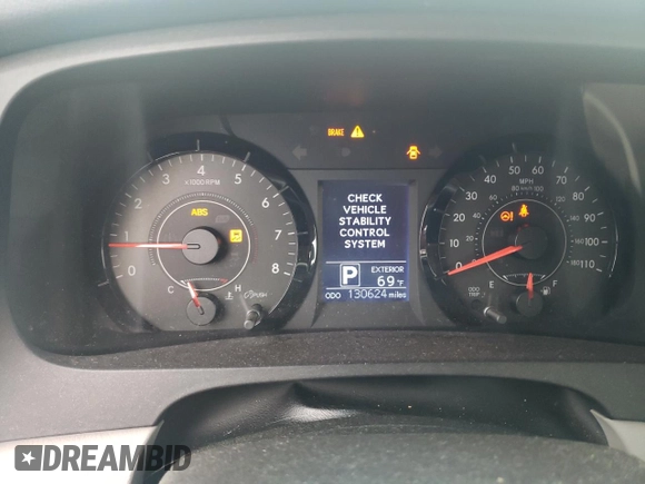 2015 Toyota Sienna L with VIN 5TDZK3DCXFS620092, listed as a Copart auction lot 61606095 with 130,624 mi miles and Salvage title. Bid and sale history available at DreamBid. Image 9.