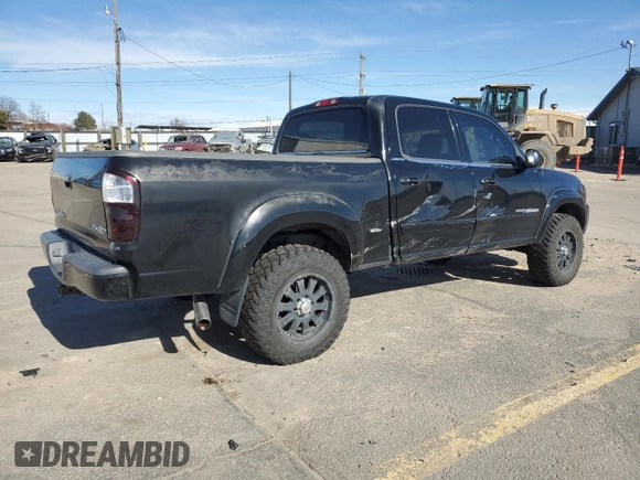 2005 Toyota Tundra Limited with VIN 5TBDT48125S470024, listed as a Copart auction lot 48203695 with 141,036 mi miles and Salvage title. Bid and sale history available at DreamBid. Image 3.