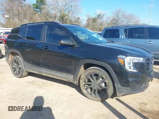 2022 GMC Terrain SLE with VIN 3GKALMEV0NL175001, listed as a IAAI auction lot 41614835 with 38,455 mi miles. Bid and sale history available at carsss.com. Image 1.