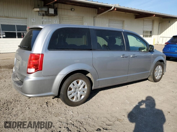 2018 Dodge Grand Caravan SE Plus with VIN 2C4RDGBG2JR340272, listed as a Copart auction lot 48720845 with 66,239 mi miles and Salvage Title. Bid and sale history available at DreamBid. Image 3.