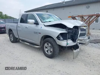 2014 Ram 1500 Big Horn z VIN 1C6RR7GTXES141098, wystawiony jako IAAI lot #42428975 z przebiegiem 177 533 mil mil oraz . Historia ofert i sprzedaży dostępna na DreamBid. Obrazek 1.