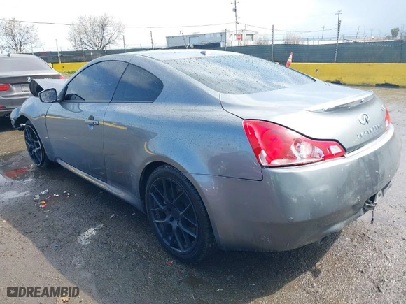 2012 Infiniti G37 Coupe IPL with VIN JN1CV6EK1CM421110, listed as a IAAI auction lot 41934706 with 166,190 mi miles. Bid and sale history available at carsss.com. Image 3.