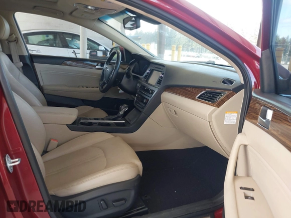 2017 Hyundai Sonata Limited with VIN KMHE34L38HA064461, listed as a IAAI auction lot 42160640 with 98,771 mi miles and . Bid and sale history available at DreamBid. Image 5.