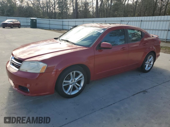 2012 Dodge Avenger SXT Plus with VIN 1C3CDZEG4CN309865, listed as a Copart auction lot 46498895 with 163,781 mi miles and Salvage Title. Bid and sale history available at carsss.com. Image 1.