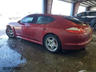 2012 Porsche Panamera with VIN WP0AA2A74CL013572, listed as a Copart auction lot 44519805 with 145,545 mi miles and Salvage Title. Bid and sale history available at carsss.com. Image 2.