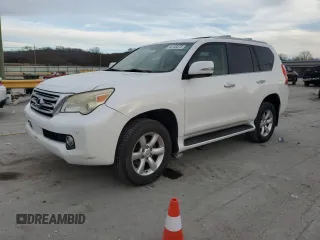 2010 Lexus GX 460 with VIN JTJBM7FX7A5011248, listed as a Copart auction lot 46703375 with 297,204 mi miles and Clean Title. Bid and sale history available at DreamBid. Image 1.