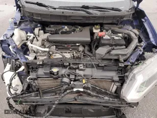 2017 Nissan Rogue SV with VIN KNMAT2MV3HP612239, listed as a Copart auction lot 52097055 with 124,804 mi miles and Salvage Title. Bid and sale history available at carsss.com. Image 12.