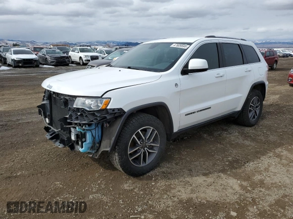 2020 Jeep Grand Cherokee North with VIN 1C4RJFAG4LC436792, listed as a Copart auction lot 47609595 with 59,496 mi miles and Salvage title. Bid and sale history available at DreamBid. Image 1.