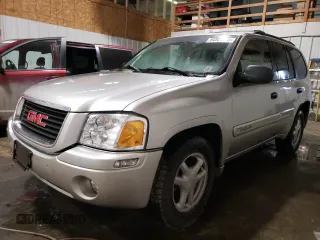 2004 GMC Envoy SLE with VIN 1GKDT13S542381709, listed as a Copart auction lot 54505255 with 163,288 mi miles and Clean Title. Bid and sale history available at carsss.com. Image 1.