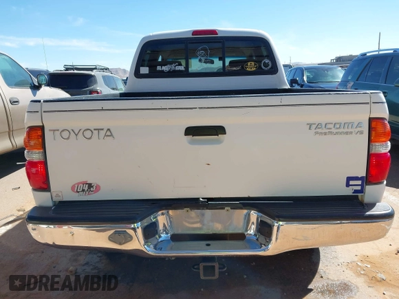 2001 Toyota Tacoma PreRunner with VIN 5TEGN92NX1Z813392, listed as a IAAI auction lot 41710421 with 323,790 mi miles and . Bid and sale history available at DreamBid. Image 16.