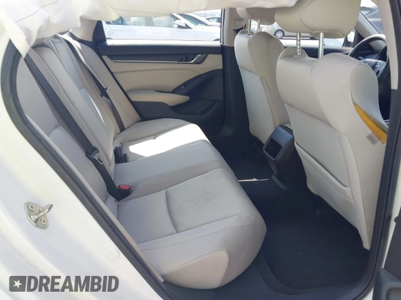 2019 Honda Accord with VIN 1HGCV3F10KA006296, listed as a IAAI auction lot 42768771 with 79,467 mi miles and . Bid and sale history available at DreamBid. Image 8.