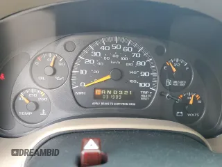 2003 GMC Safari with VIN 1GKEL19X63B510272, listed as a Copart auction lot 75436594 with 31,989 mi miles and Salvage Title. Bid and sale history available at carsss.com. Image 9.