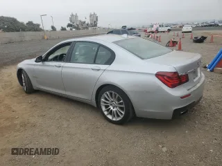 2013 BMW 7 Series 740i with VIN WBAYA6C53DD143952, listed as a Copart auction lot 76064454 with 119,896 mi miles and Clean Title. Bid and sale history available at carsss.com. Image 2.