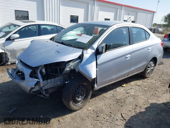 2017 Mitsubishi Mirage G4 ES with VIN ML32F3FJ4HHF17183, listed as a IAAI auction lot 41930364 with 96,001 mi miles. Bid and sale history available at carsss.com. Image 2.