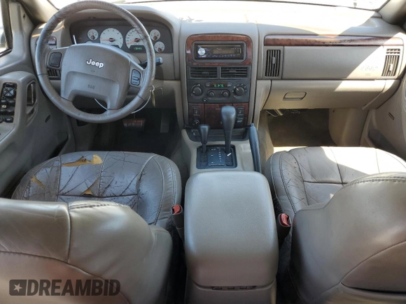 2001 Jeep Grand Cherokee Limited with VIN 1J4GW58N61C628066, listed as a Copart auction lot 52054365 with 173,485 mi miles and Salvage Title. Bid and sale history available at carsss.com. Image 8.