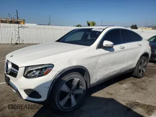 2019 Mercedes-Benz GLC with VIN WDC0J4KB7KF627632, listed as a Copart auction lot 49892845 with 97,134 mi miles and Salvage Title. Bid and sale history available at carsss.com. Image 1.