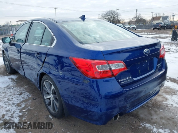 2016 Subaru Legacy 2.5i Limited with VIN 4S3BNAN63G3030888, listed as a IAAI auction lot 41698568 with 101,292 mi miles. Bid and sale history available at carsss.com. Image 3.