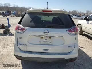 2016 Nissan Rogue SV with VIN KNMAT2MT1GP722090, listed as a Copart auction lot 48298895 with 120,202 mi miles and Salvage Title. Bid and sale history available at carsss.com. Image 6.