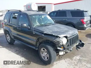 2005 Jeep Liberty Sport with VIN 1J4GK48K05W505248, listed as a IAAI auction lot 41753671 with 172,315 mi miles. Bid and sale history available at carsss.com. Image 1.
