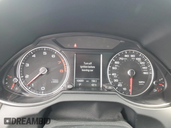 2017 Audi Q5 Premium Plus with VIN WA1L2AFP0HA019570, listed as a Copart auction lot 59339235 with 104,091 mi miles and Clean title. Bid and sale history available at DreamBid. Image 9.