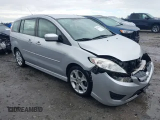 2009 Mazda Mazda5 Sport with VIN JM1CR293890350839, listed as a IAAI auction lot 40851953 with 353,410 mi miles. Bid and sale history available at carsss.com. Image 1.