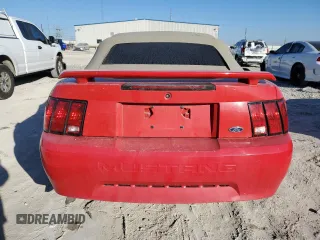 2004 Ford Mustang Deluxe with VIN 1FAFP444X4F126207, listed as a Copart auction lot 85910694 with 130,524 mi miles and Salvage Title. Bid and sale history available at carsss.com. Image 6.