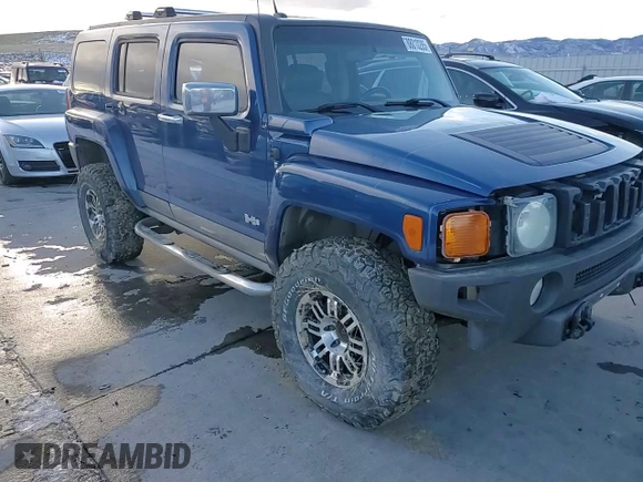 2006 Hummer H3 with VIN 5GTDN136968312278, listed as a Copart auction lot 88010285 with 201,734 mi miles and Salvage Title. Bid and sale history available at DreamBid. Image 12.