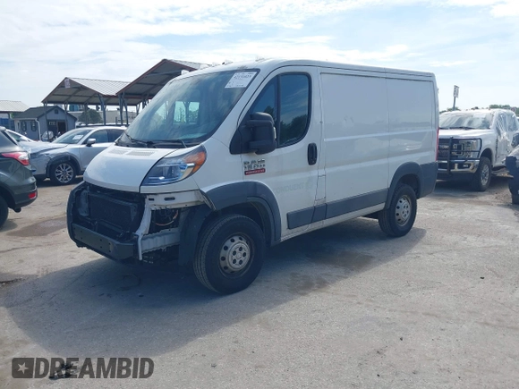 2017 Ram ProMaster Cargo with VIN 3C6TRVNG7HE532572, listed as a IAAI auction lot 42131023 with 82,963 mi miles and . Bid and sale history available at carsss.com. Image 18.