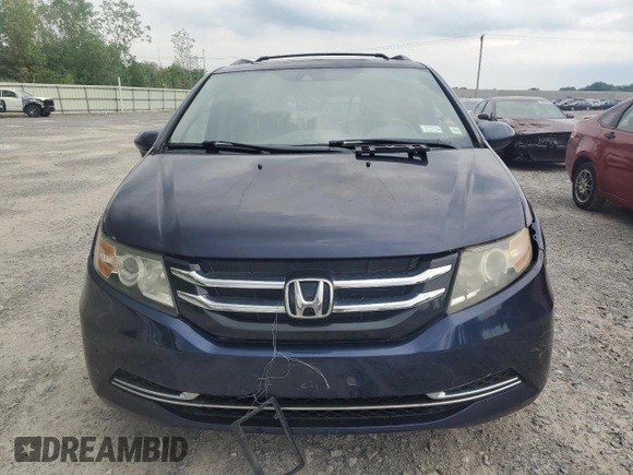 2014 Honda Odyssey EX-L with VIN 5FNRL5H63EB013483, listed as a Copart auction lot 63002435 with 127,059 mi miles and Salvage title. Bid and sale history available at DreamBid. Image 5.