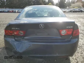 2004 Acura TSX with VIN JH4CL968X4C045374, listed as a Copart auction lot 50431295 with 0 mi miles and Salvage Title. Bid and sale history available at carsss.com. Image 6.