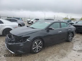 2021 Nissan Maxima SV z VIN 1N4AA6CV5MC512360, wystawiony jako Copart lot #53386855 z przebiegiem 60 633 mil mil oraz Szkoda całkowita • Salvage title. Historia ofert i sprzedaży dostępna na DreamBid. Obrazek 1.