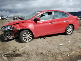 2018 Nissan Sentra SV with VIN 3N1AB7AP3JY252676, listed as a Copart auction lot 53243265 with 97,746 mi miles and Salvage Title. Bid and sale history available at carsss.com. Image 1.