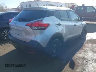 2020 Nissan Kicks S with VIN 3N1CP5BV8LL534047, listed as a IAAI auction lot 41155052 with 67,046 mi miles and . Bid and sale history available at carsss.com. Image 4.