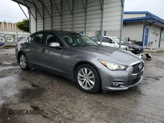 2017 Infiniti Q50 Signature Edition z VIN JN1EV7AR0HM834855, wystawiony jako Copart lot #59423175 z przebiegiem 66 256 mil mil oraz Szkoda całkowita • Salvage title. Historia ofert i sprzedaży dostępna na DreamBid. Obrazek 4.