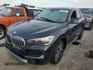 2022 BMW X1 sDrive28i with VIN WBXJG7C00N5V11452, listed as a Copart auction lot 76999614 with 0 mi miles and Non Repairable. Bid and sale history available at carsss.com. Image 1.