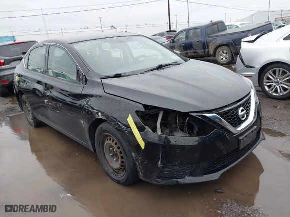 2017 Nissan Sentra S with VIN 3N1AB7AP7HY315160, listed as a IAAI auction lot 41921527 with 131,143 mi miles. Bid and sale history available at carsss.com. Image 1.