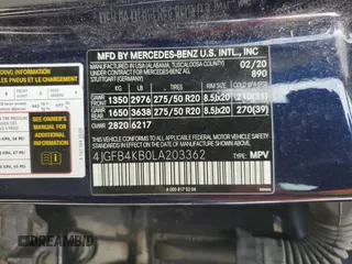 2020 Mercedes-Benz GLE 350 with VIN 4JGFB4KB0LA203362, listed as a Copart auction lot 50723775 with 142,251 mi miles and Clean title. Bid and sale history available at DreamBid. Image 13.
