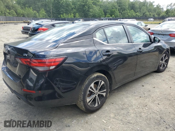 2021 Nissan Sentra SV с VIN 3N1AB8CVXMY214593, выставлен на аукционе Copart как лот 57843585 с пробегом 63 307 миль миль и Списание • Salvage title. История ставок и продаж доступна на DreamBid. Изображение 3.
